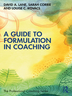 cover image of A Guide to Formulation in Coaching